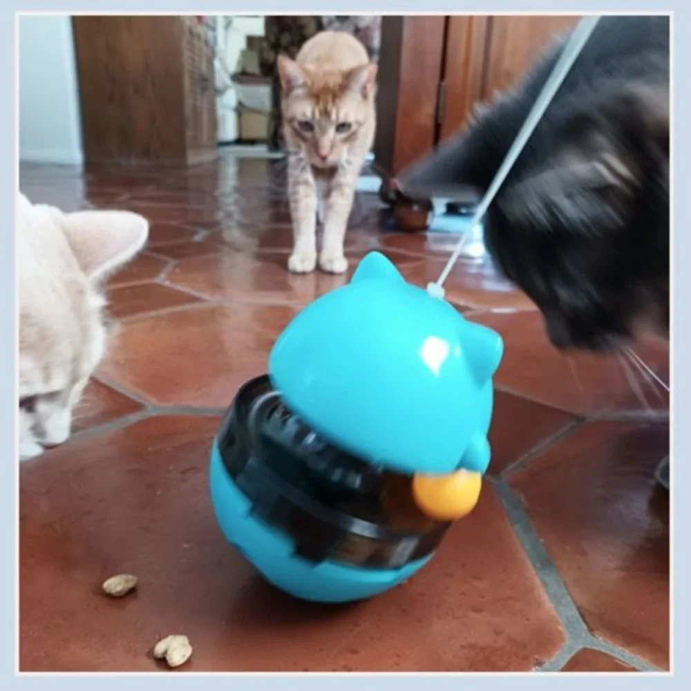 Fortune Cat Tumbler Ball, Cat Food Toy, Cat Toy (Last One)